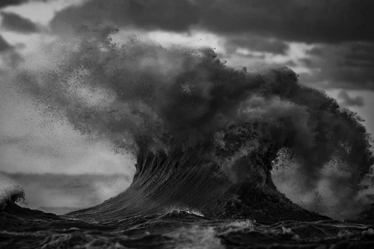 Lake Erie Monster_B&W